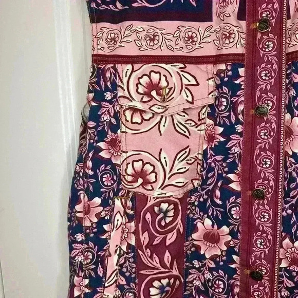 Farm Rio Vest - Floral Tapestry Pink XS - Picture 14 of 16